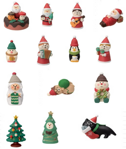 Christmas Gift Zakka Santa Claus Finch Snowman