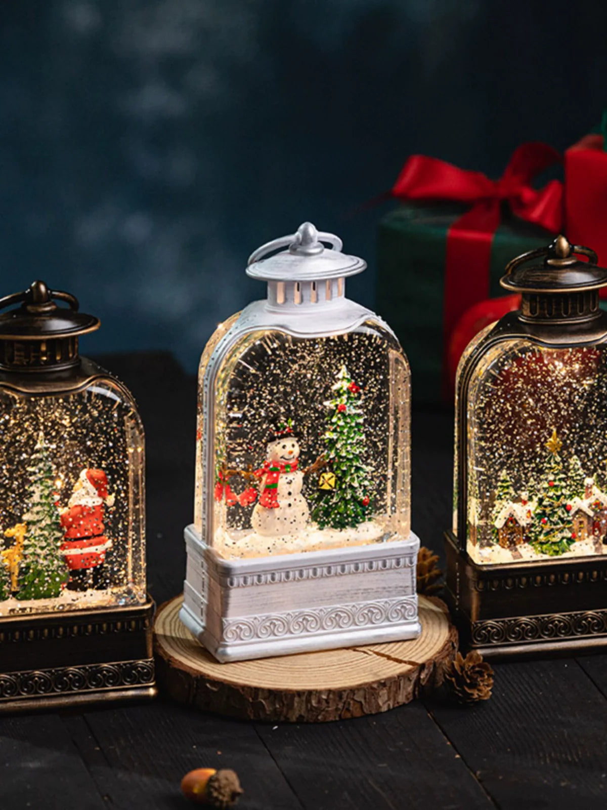 Christmas Decoration Scene Layout Window Decoration