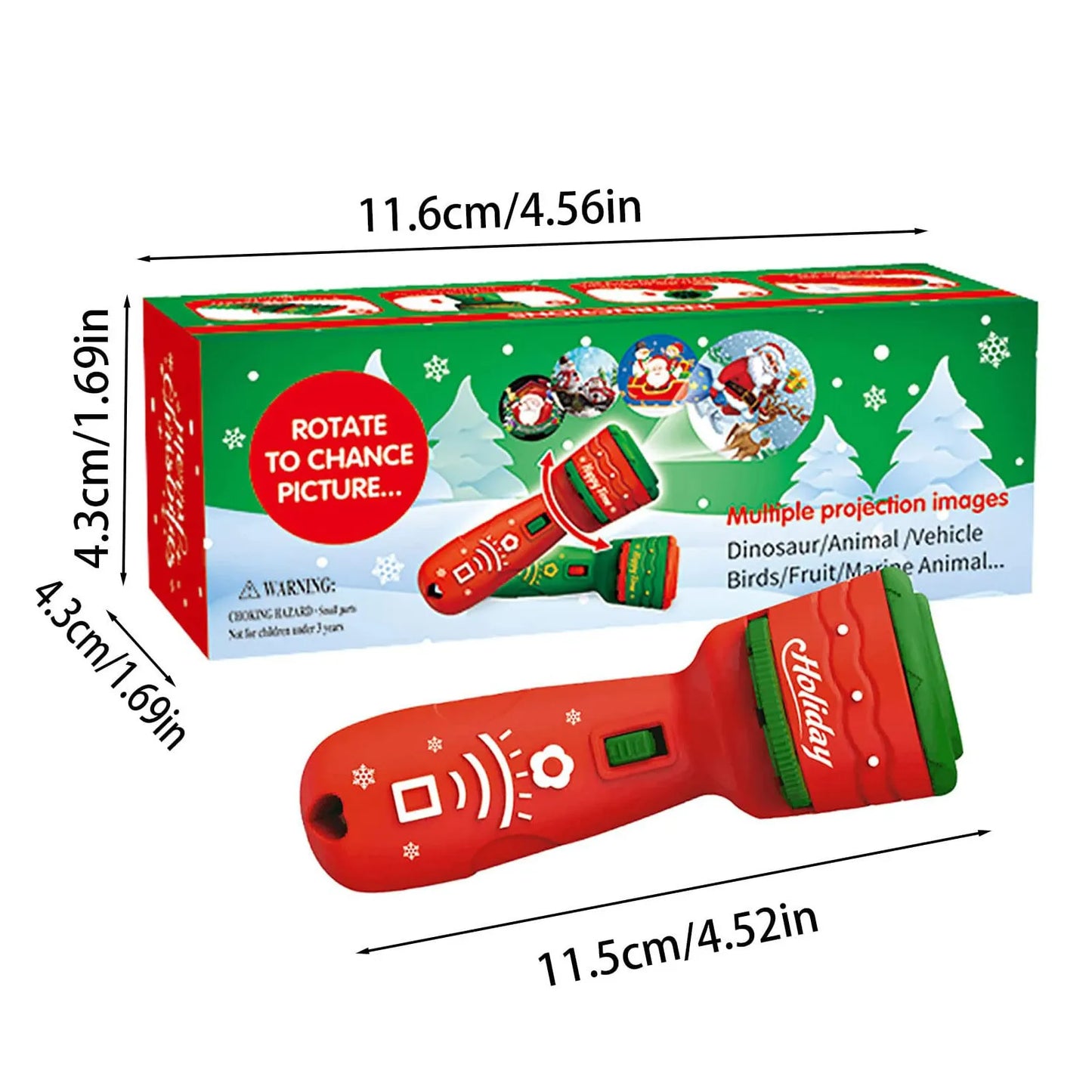 Flashlight Projector Toys Gifts